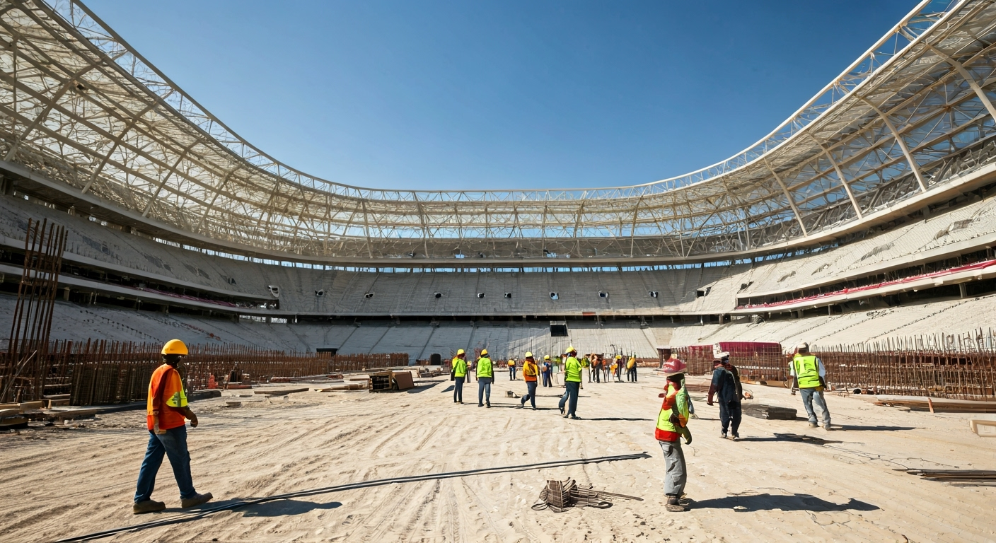 Ile osób zginęło podczas budowy stadionów w Katarze?